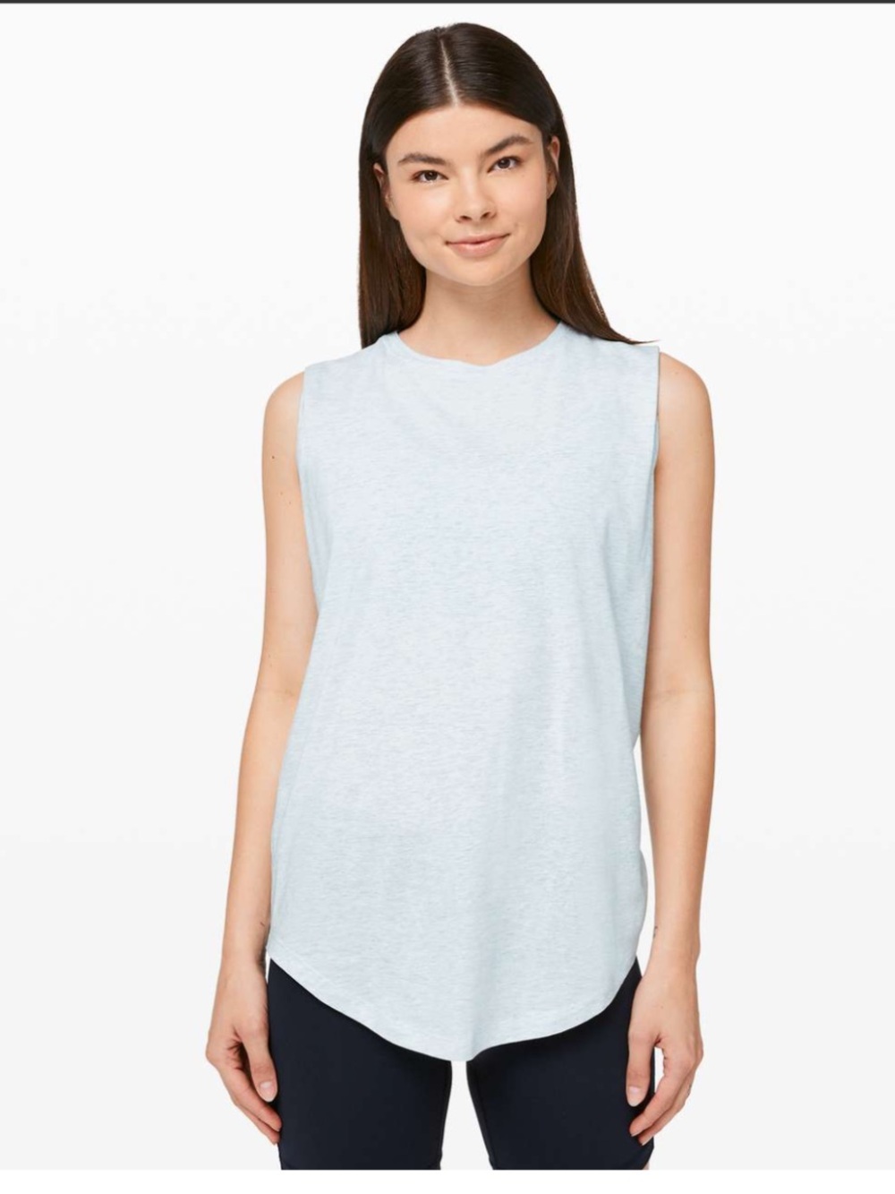 Lululemon Brunswick Muscle Tank
Heathered Breezy Blue Size 6